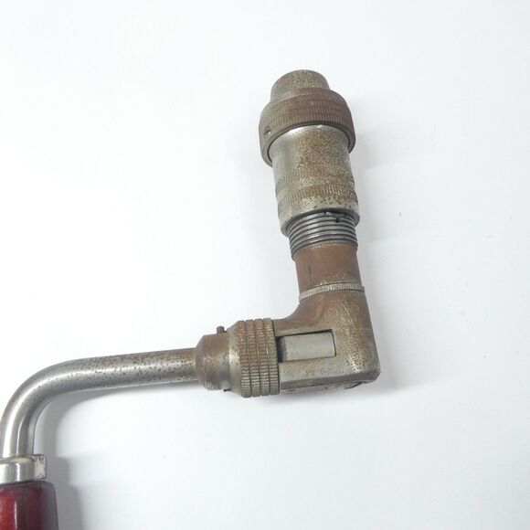 Craftsman Professional Hand Drill Bit Brace Wood Handle Vintage Tool - Picture 5 of 9